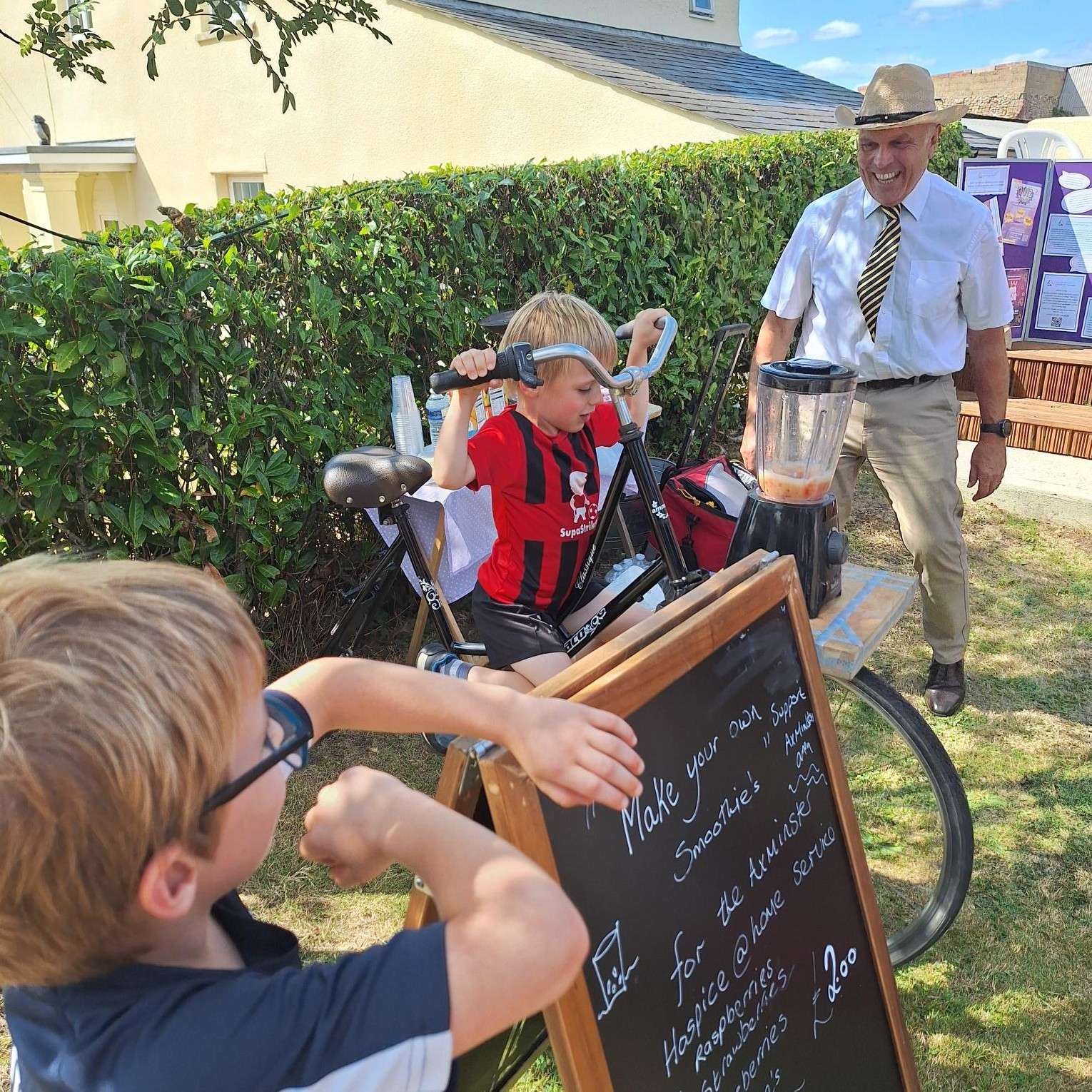 smoothie bike